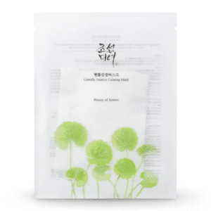 Beauty of Joseon Centella Asiatica Calming Mask - soothing sheet mask enriched with 15% Centella Asiatica and hyaluronic acid, designed for sensitive, dry, and irritated skin in a 25ml single-use pack